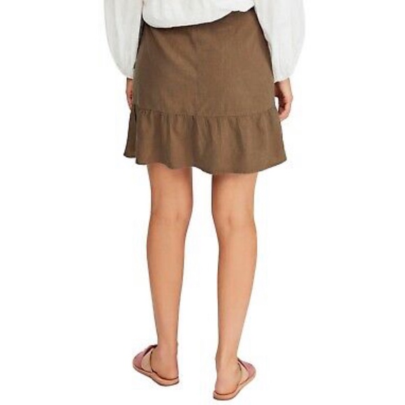 FREE PEOPLE “Ruffle My Feathers” mini skirt - Picture 4 of 9